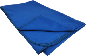 ręcznik z mikrofibry szafirowy niebieski
